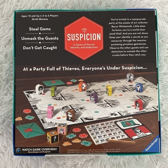 Suspicion- board game - Picture 2 of 7